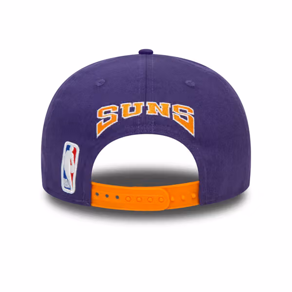 Phoenix Suns Rear Logo New Era 9FIFTY Snapback NBA Cap Purple view 2