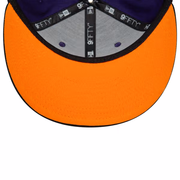 Phoenix Suns Rear Logo New Era 9FIFTY Snapback NBA Cap Purple view 5