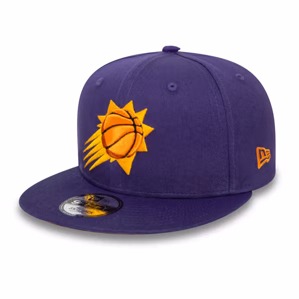 Phoenix Suns Rear Logo New Era 9FIFTY Snapback NBA Cap Purple view 1