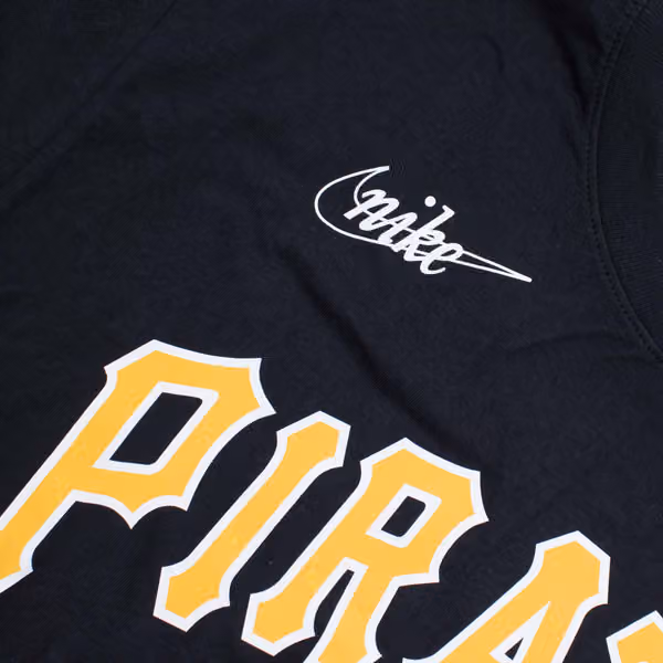 Roberto Clemente #21 Pittsburgh Pirates Nike Cooperstown Player MLB T-Shirt view 5