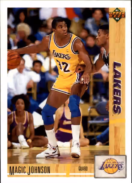 1991/92 Upper Deck Basketball Hobby Vintage NBA Pack view 3