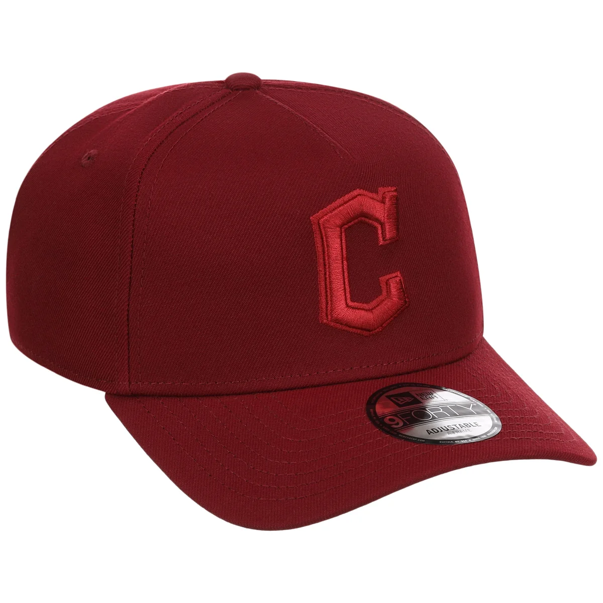 Cleveland Guardians MLB Cardinal FASHION CORE New Era 9FORTY A-Frame front view
