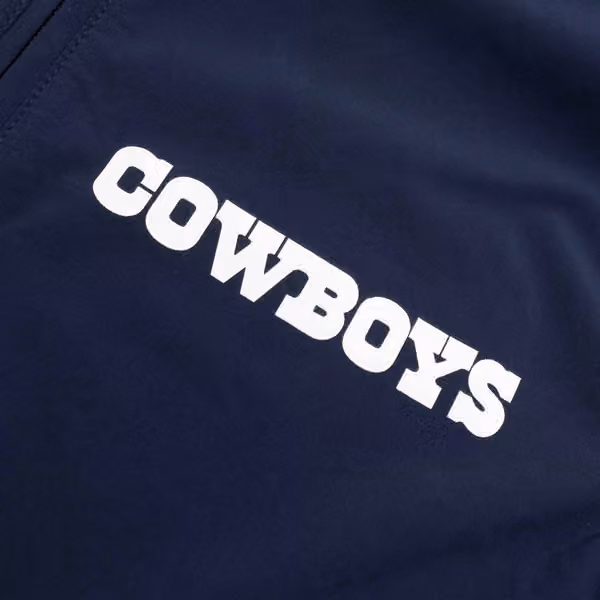 Dallas Cowboys 2024 NFL Sideline Pre-Game Nike Lightweight Player Jacket Navy view 4