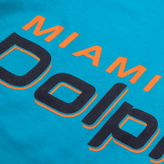 Miami Dolphins 2025 Rivalries Essential NFL Long Sleeve T-Shirt Aqua view 4