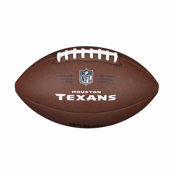 Houston Texans Backyard Wilson Full Size NFL Football view 2