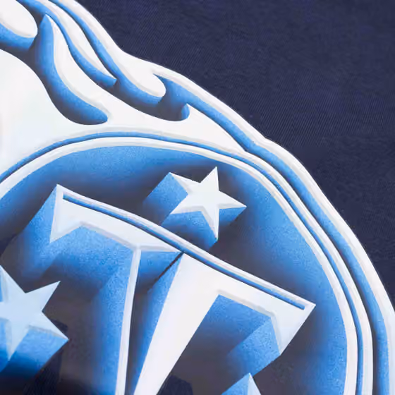 Tennessee Titans Chrome Logo NFL T-Shirt Navy view 3