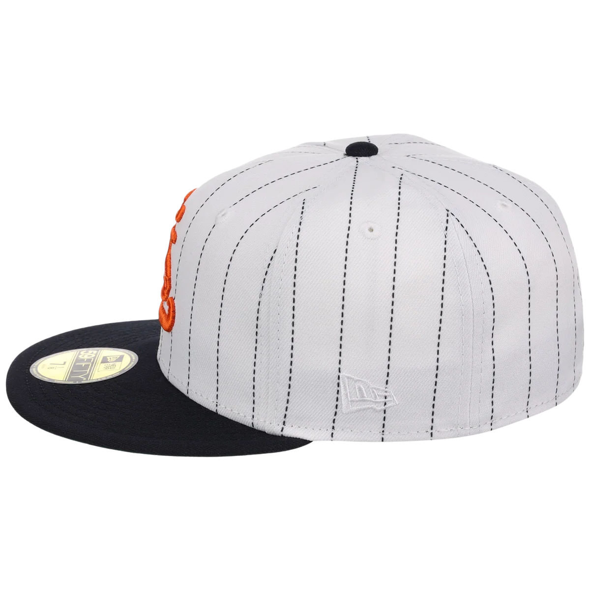 St. Louis Cardinals MLB “Concrete Legacy” New Era 59FIFTY Collection - Pinstripe/Navy detail view