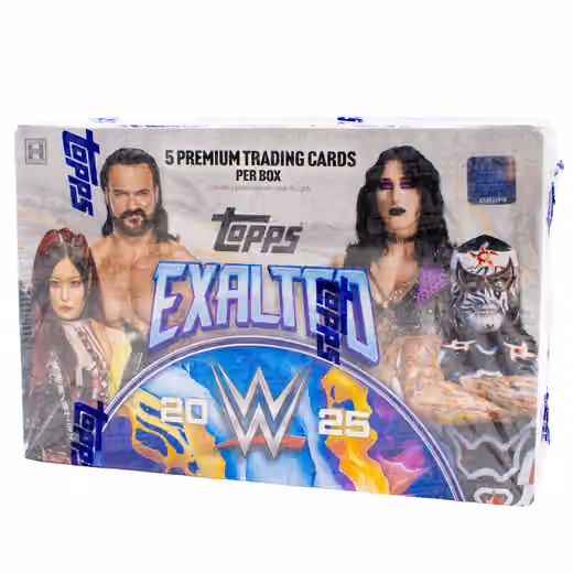 2025 Topps Exalted WWE Hobby Box view 1