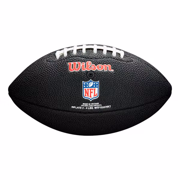 Chicago Bears NFL Wilson Mini Football Black view 2