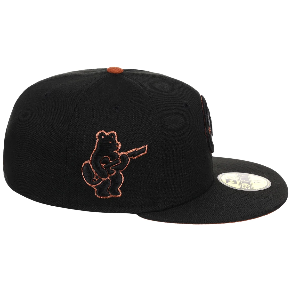 Chicago Cubs MLB Copper Pot New Era 59FIFTY detail view