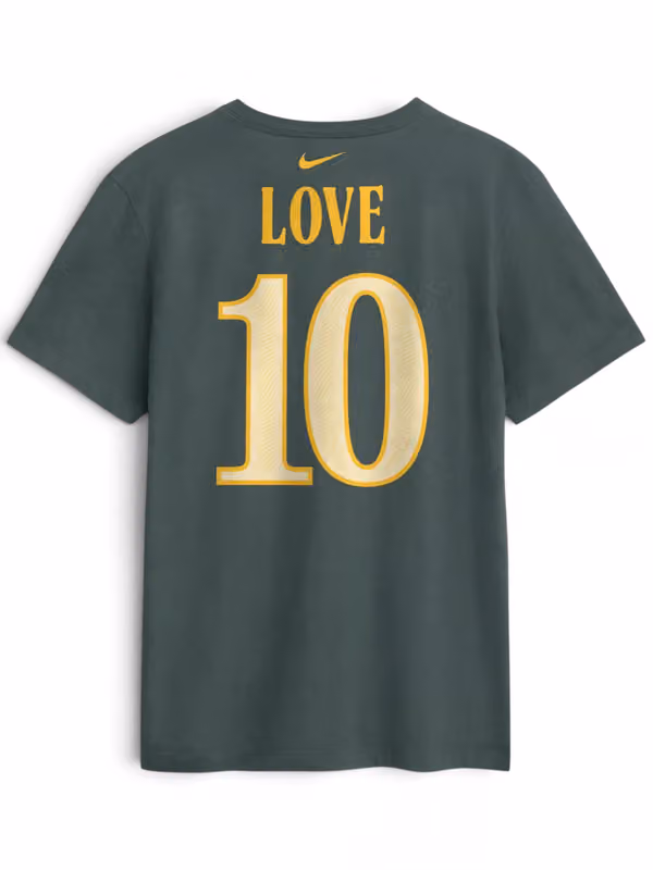 Jordan Love #10 Green Bay Packers 2026 NFL Rivalries Player T-Shirt Green view 3