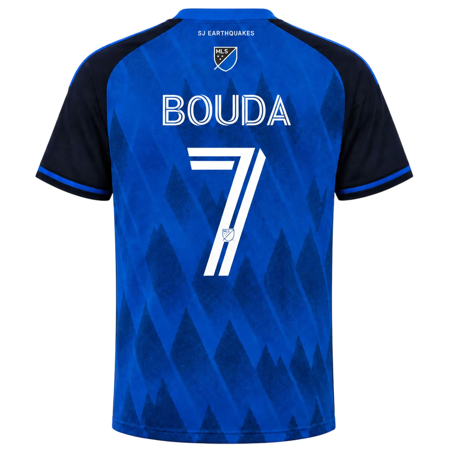 Ousseni Bouda SJ Earthquakes Jersey Ultimate Blue Graphic