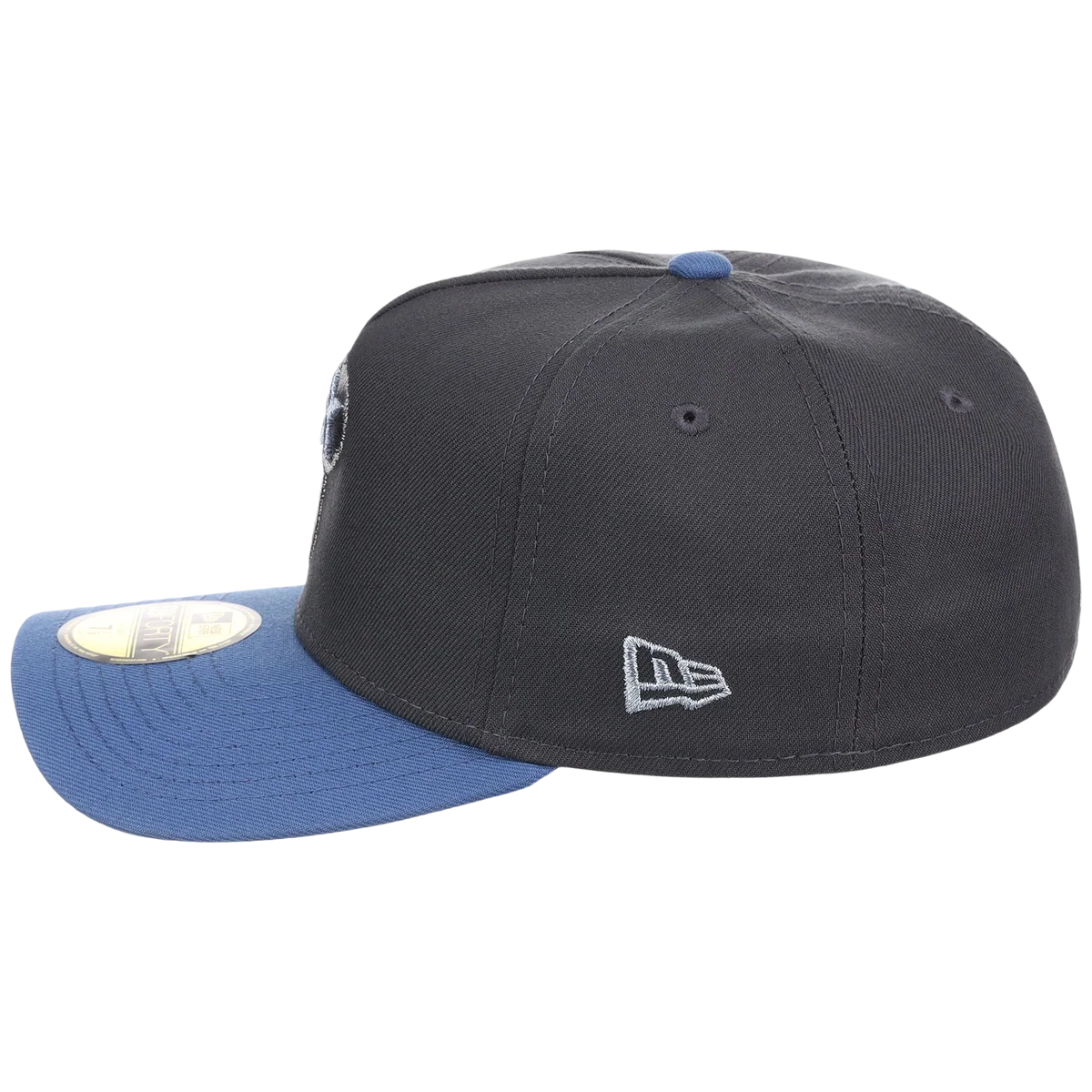 Philadelphia Phillies MLB Indigo Steel New Era 59FORTY detail view