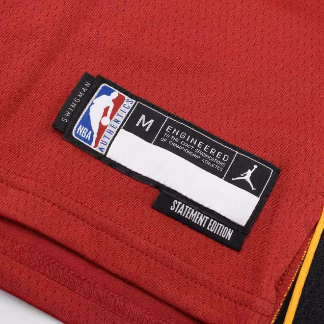 Tyler Herro #14 Miami Heat Jordan Swingman NBA Jersey Red (YOUTH) view 5