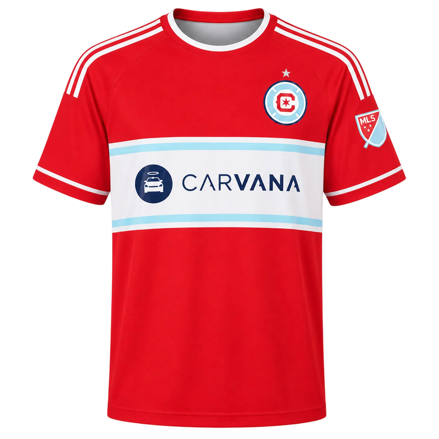 Kids Chicago Fire Home Jersey Custom Special Fan Gear