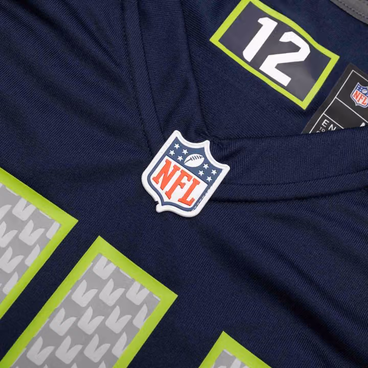 DK Metcalf #14 Seattle Seahawks Nike Game NFL Jersey Navy (WOMEN'S) view 5
