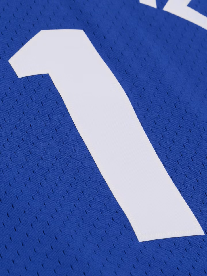 Nate "Tiny" Archibald #1 New York Nets 1976-77 Swingman NBA Jersey Blue view 6