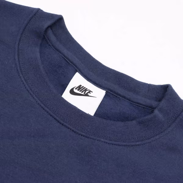 Seattle Seahawks Wordmark Nike Club Pullover Crew Navy view 4