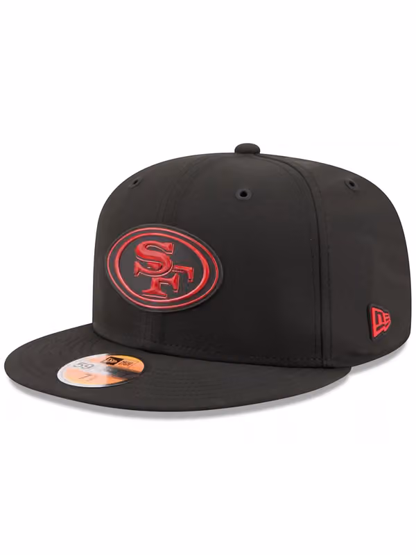 San Francisco 49ers 2026 NFL Sideline 59FIFTY Fitted Cap Black product photo