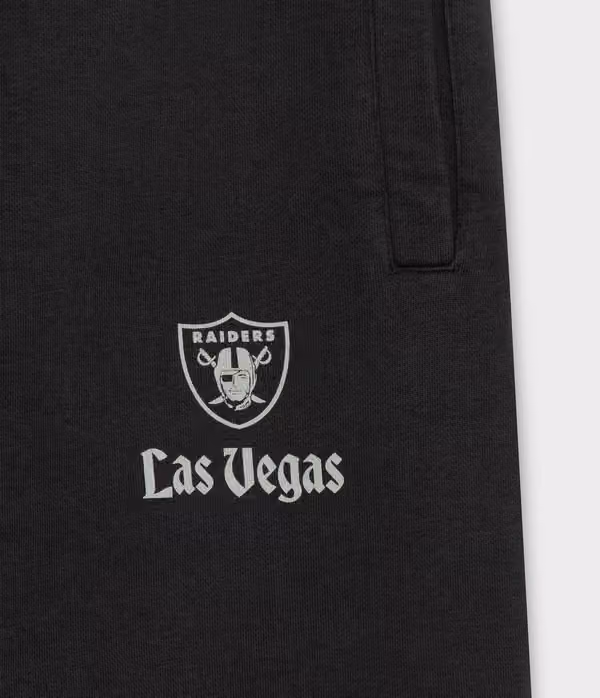 Las Vegas Raiders L&L '06 Classics NFL Sweatpants Black view 3