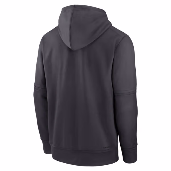 New York Mets City Connect 2026 MLB Authentic Therma Hoodie Anthracite view 2