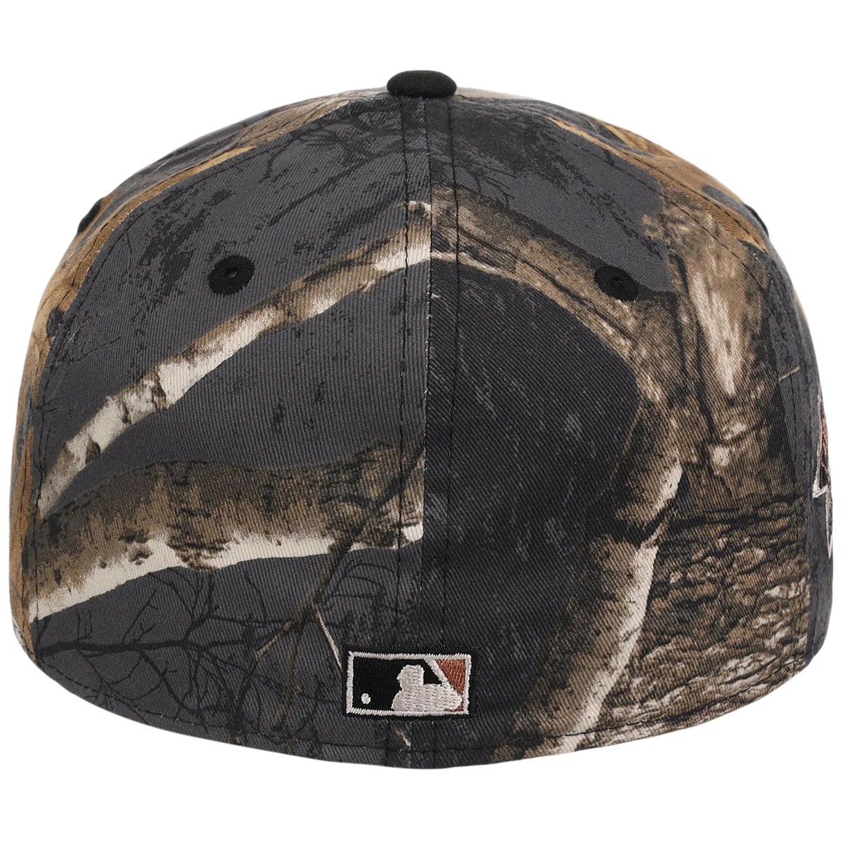 Chicago White Sox MLB Black Realtree 2-TONE Black & Copper New Era 59FIFTY detail view