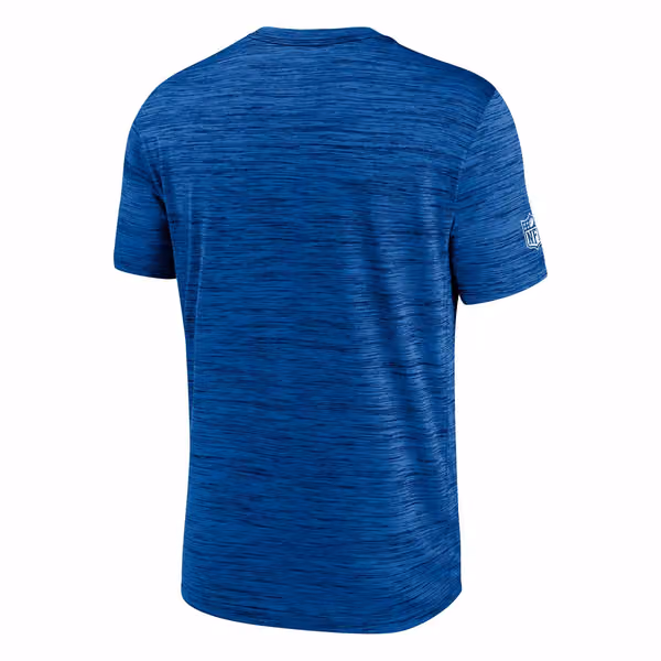 Indianapolis Colts 2025 NFL Sideline Nike Velocity Performance T-Shirt Blue view 3