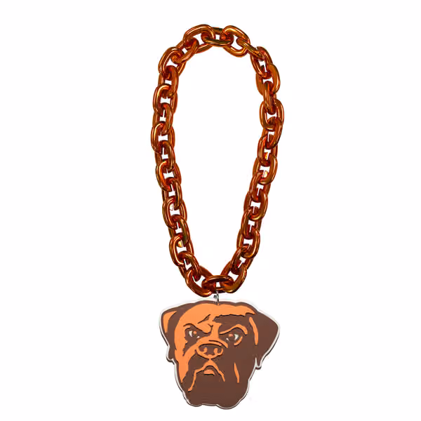Cleveland Browns Big Logo NFL Fan Chain view 1