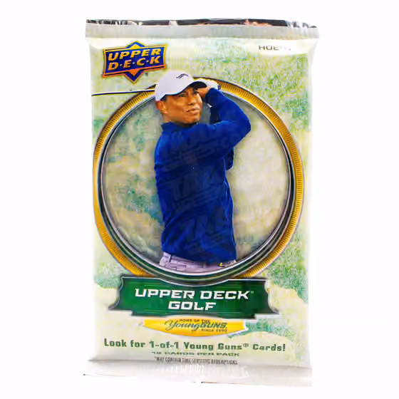 2026 Upper Deck Golf Hobby Pack view 1