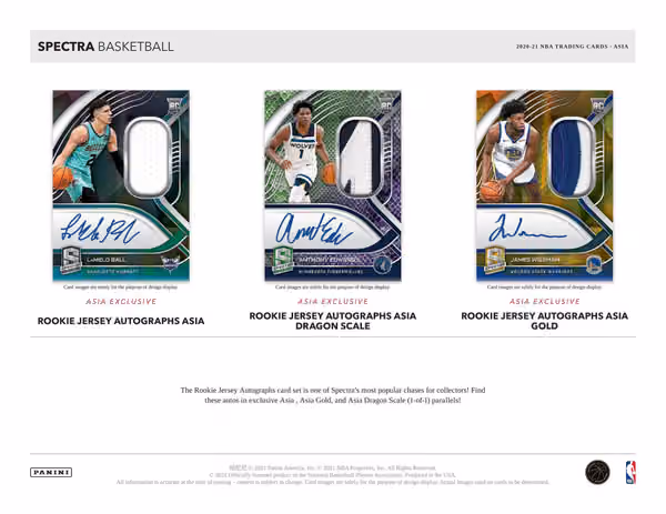 2020/21 Panini Spectra Basketball Asia Tmall Box NBA view 2