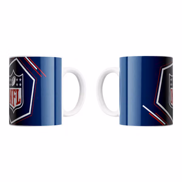 NFL Shield Hexagon Jumbo NFL Mug (440 ml) view 2