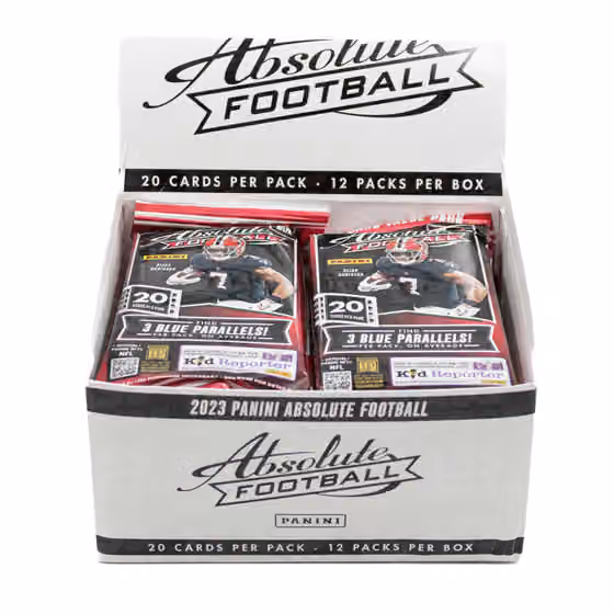 2023 Panini Absolute NFL Football Value Fat-Pack Box view 2