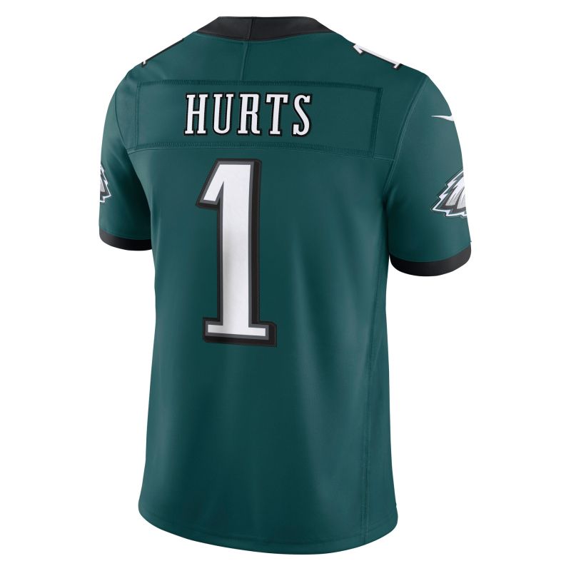 Jalen Hurts #1 Philadelphia Eagles 2026 Stitched Limited NFL Jersey Green view 3