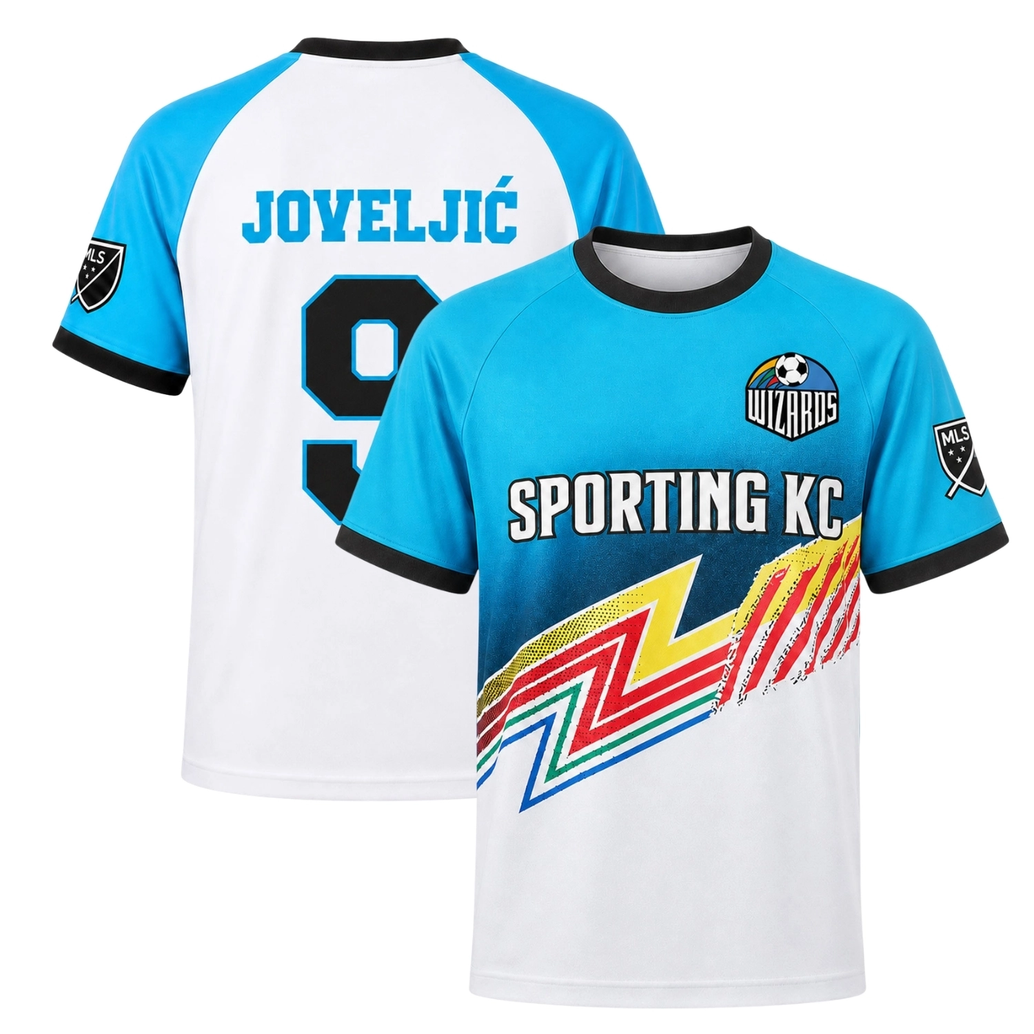 Dejan Joveljic SKC Jersey Bold White Retro Archive