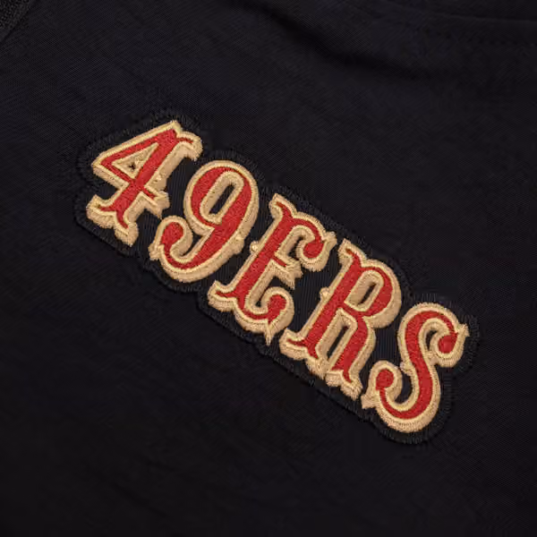 San Francisco 49ers 2025 Rivalries Sideline Bomber Jacke Black view 4