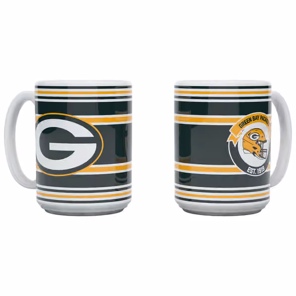 Green Bay Packers Established Jumbo NFL Mug (450 ml) view 1