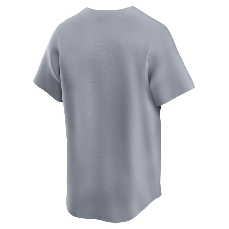 Brooklyn Dodgers Cooperstown Nike Limited MLB Jersey Gray view 2