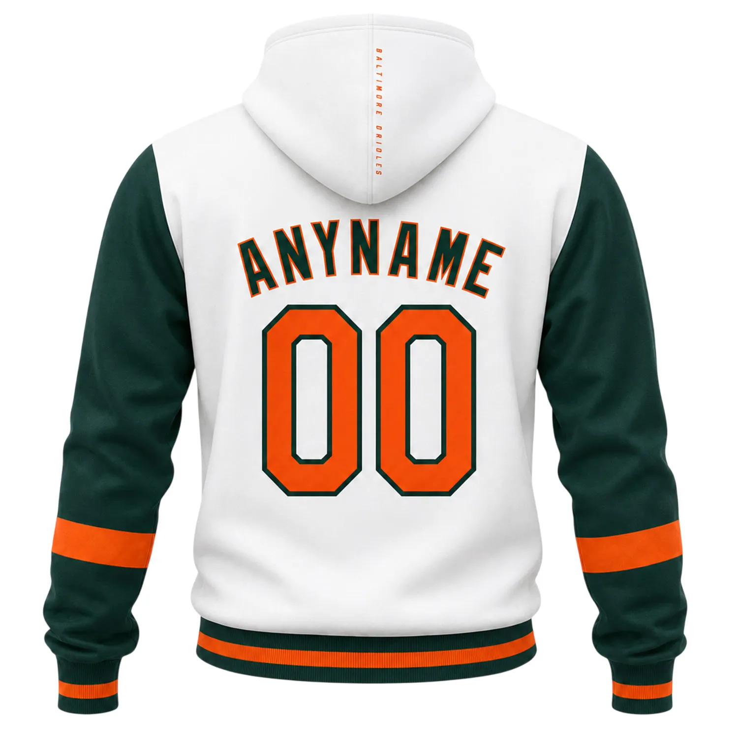 Orioles Hoodie Custom Design – Vibrant Team Style