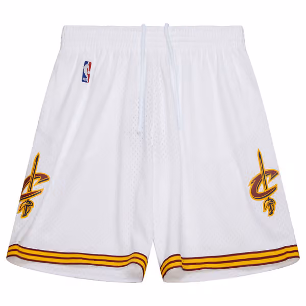 Cleveland Cavaliers 2015-16 Swingman NBA Shorts White view 1