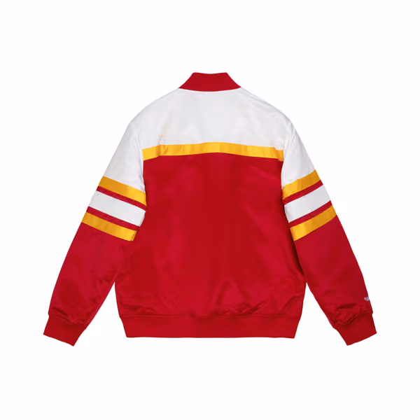 Houston Rockets Mitchell & Ness Script Heavyweight Satin NBA Jacket view 2