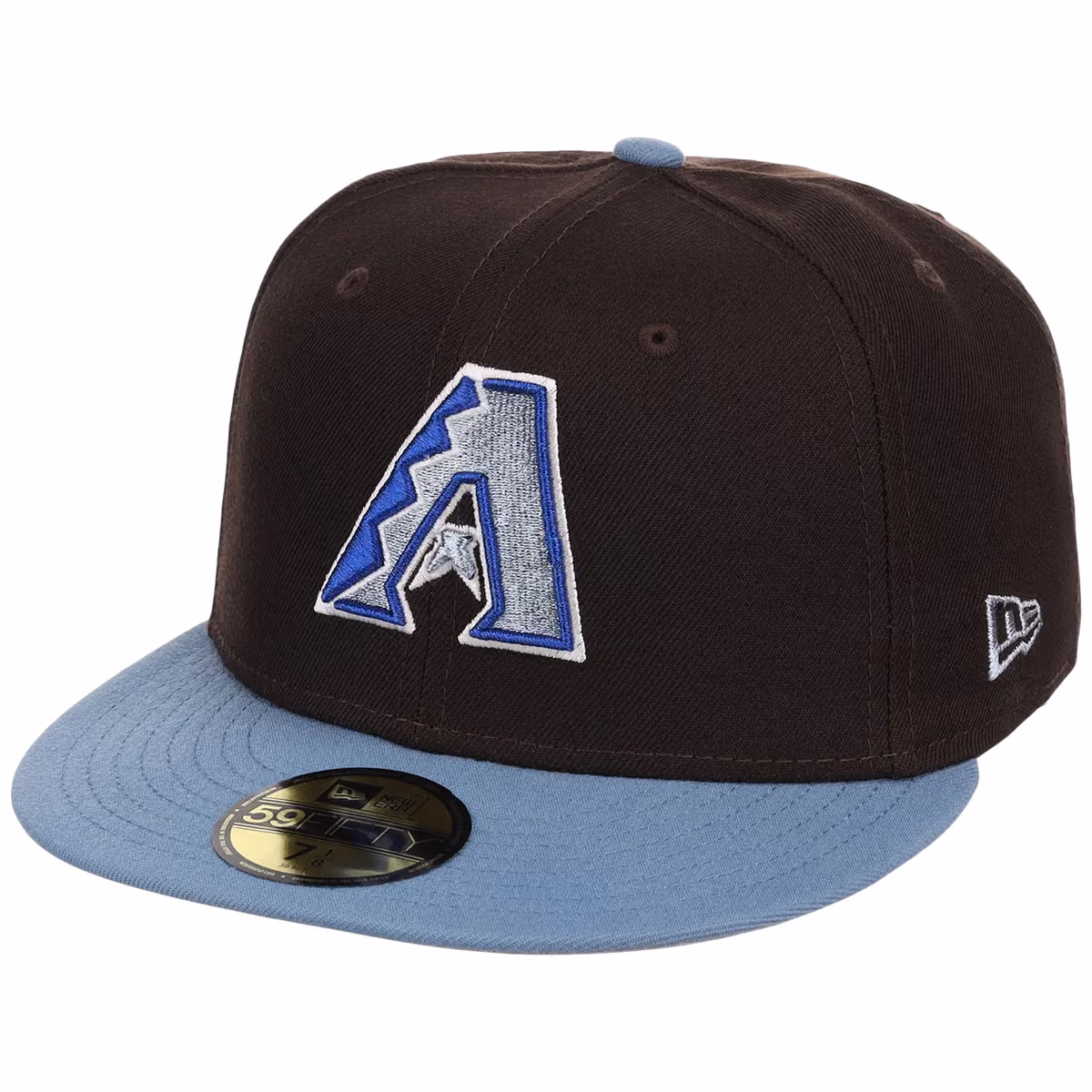Arizona Diamondbacks MLB Driftwood Fade New Era 59FIFTY detail view