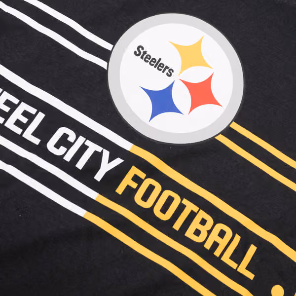 Pittsburgh Steelers Local Phrase Nike Essential NFL T-Shirt Black view 3