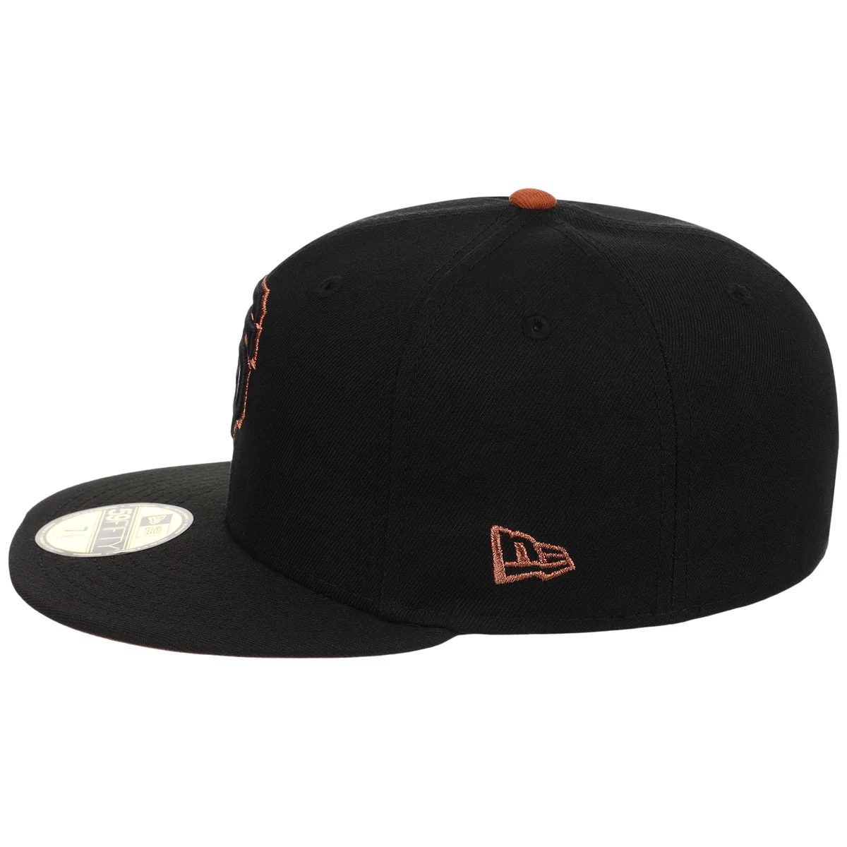 San Francisco Giants MLB Copper Pot New Era 59FIFTY detail view