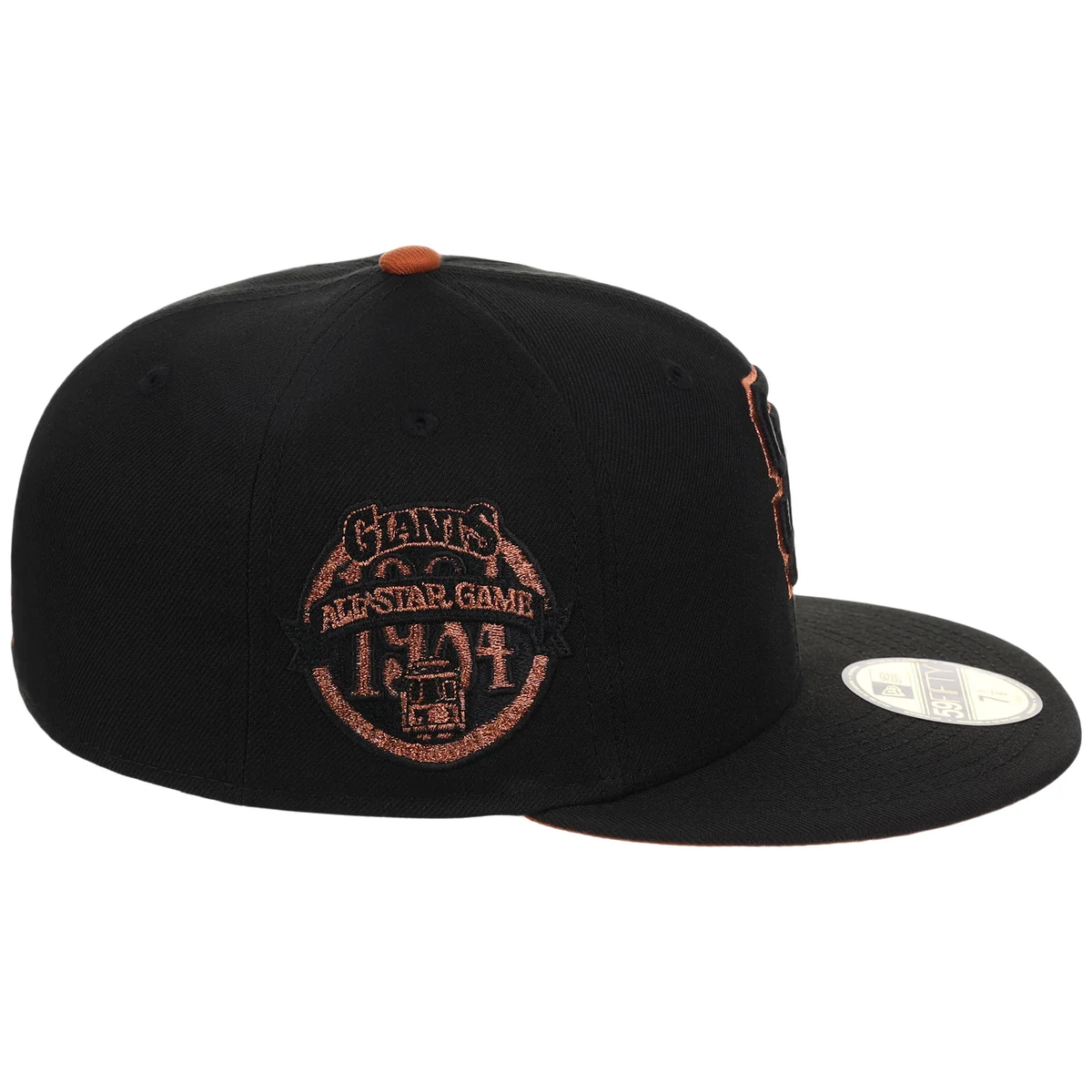 San Francisco Giants MLB Copper Pot New Era 59FIFTY detail view