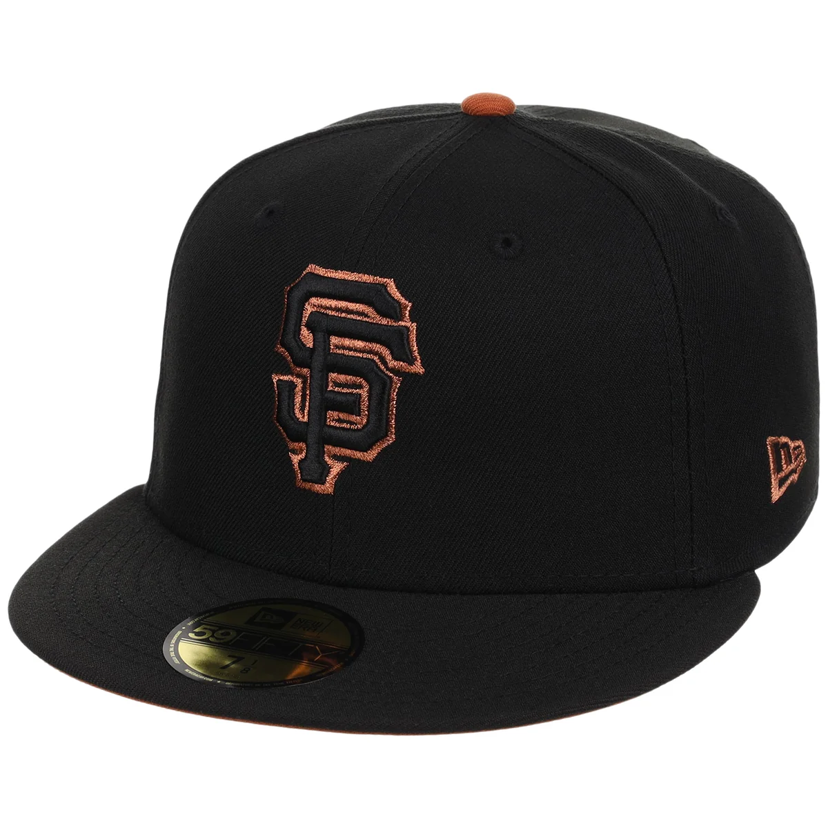 San Francisco Giants MLB Copper Pot New Era 59FIFTY detail view