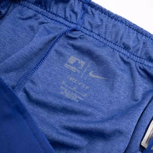 Kansas City Royals 2024 MLB Authentic Practice Nike Dri-FIT Shorts Blue view 5