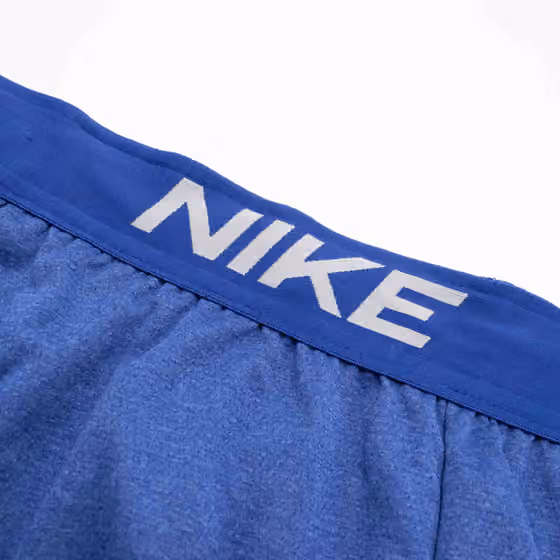 Kansas City Royals 2024 MLB Authentic Practice Nike Dri-FIT Shorts Blue view 4
