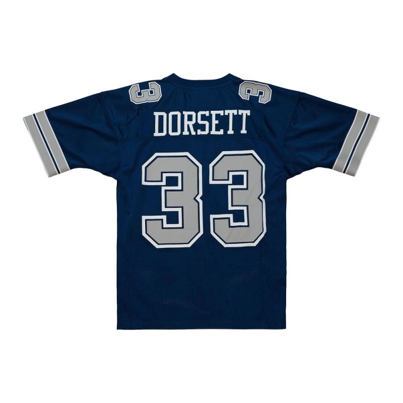 Tony Dorsett #33 Dallas Cowboys 1984 Mitchell & Ness Authentic NFL Jersey Navy view 2