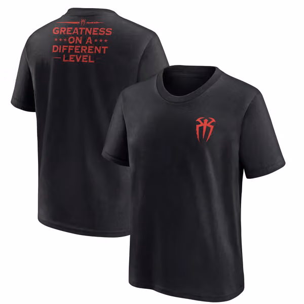 Roman Reigns WWE Superstar T-Shirt Black (YOUTH) view 1