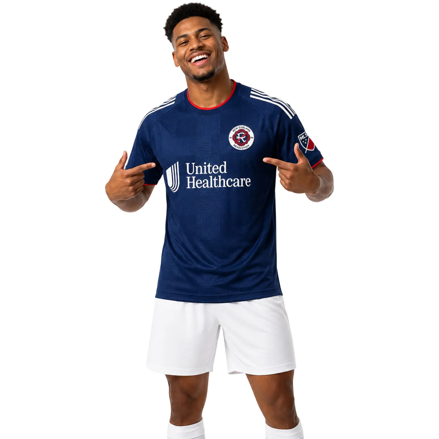 NE Revolution Navy Jersey Custom – Legendary Matchday Look